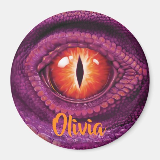 Grand aimant rond de Dragon's Eye (Devant)