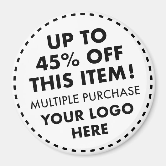 Grand aimant sur mesure 45% de réduction en bloc A (Devant)