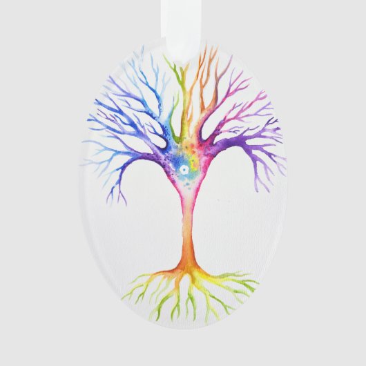 Grand arbre neuronal coloré (devant)