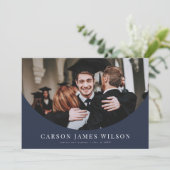 Grand Arch Photo Faire-part de graduation de la Ma (Debout devant)