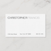 Grand, audacieux, facile de lire le carte de (Dos)