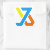 Grand autocollant carré 3 pouces (Sac)