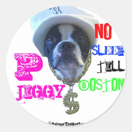 Grand autocollant P-Jiggy ! (Devant)