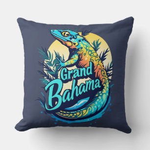 Grand Bahama Caraïbische gekko Kussen