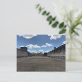 Grand Ball Court, Chichen Itza Carte Postale (Debout devant)
