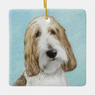 Grand Basset Griffon Vendeen - Oorspronkelijke hon Keramisch Ornament