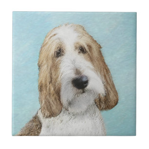 Grand Basset Griffon Vendeen - Oorspronkelijke hon Tegeltje