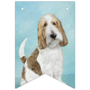 Grand Basset Griffon Vendeen - Oorspronkelijke hon Vlaggetjes