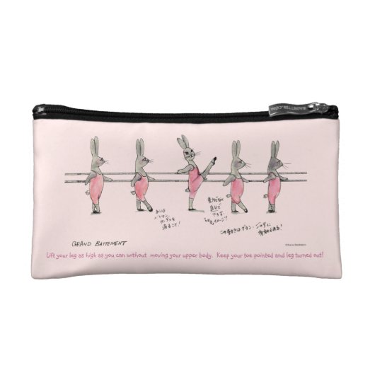 GRAND BATTEMENT MAKE-UP BAG (Voorkant)