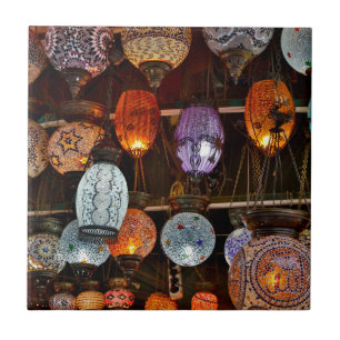 Grand Bazar in Istanbul, Turkije Tegeltje