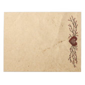 Grand Bloc-notes de pays primitif (Devant)