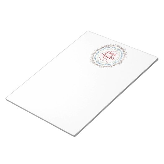 Grand Bloc-notes - Jane Austen Période Dramas - Ve (Incliné)