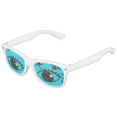 Grand Blue Eyes Party Lunettes de soleil (Angle)