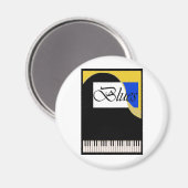 Grand Blues Piano Magneet (Voorkant / Achterkant)