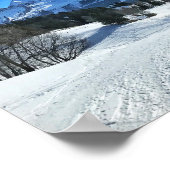 Grand Bornand, Haute-Savoie, Affiche des Alpes fra (Coin)