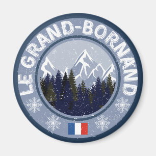Grand-Bornand Ski Station Magneet