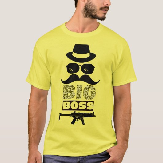 Grand Boss Unique T-Shirt Design 2 (Devant)