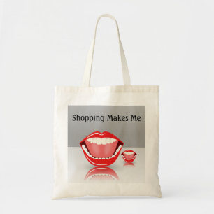 Grand Bouche Humour budget amusant Sacs fourre-tou