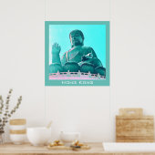 Grand Bouddha Hong Kong Lantau décoration murale (Cuisine)