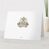 Grand Bright Russian folk art Joyeux carte d'anniv (Dos)