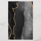 Grand Budget Black Gold Agate Bourgogne Menu Maria (Dos)