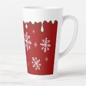 Grand cadeau de vacances latte café Mug (Droite)