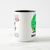 Grand café Mug - Café et Koi (Centre)