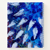 Grand cahier à spirale en design Skyburst (Dos)