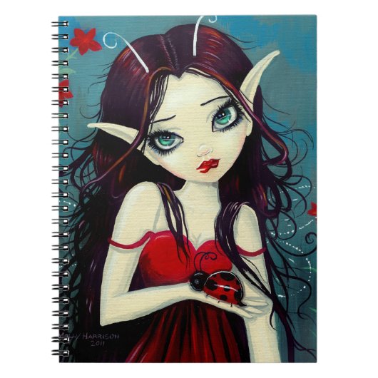 Grand Cahier Fée et coccinelle (Devant)