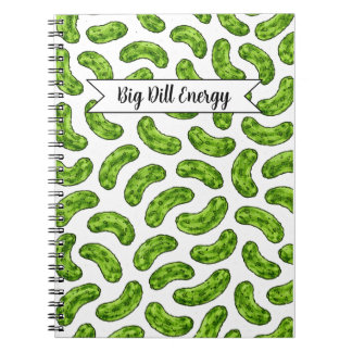 Grand cahier spirale Big Dill Energy