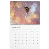 Grand calendrier de beaux oiseaux de taille (Jan 2027)