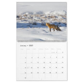 Grand calendrier du parc de Yellowstone (Jan 2027)
