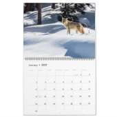 Grand calendrier du parc Yellowstone (Jan 2027)