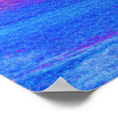 Grand Camion Conduite Autoroute Transport Affiche  (Coin)