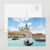 Grand Canal, Briefkaart van Venetië (Voorkant / Achterkant)