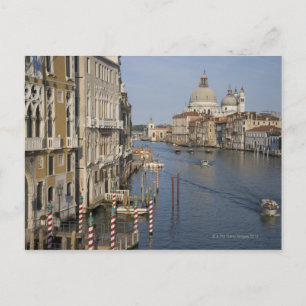Grand Canal en Santa Maria Della Salute Church Briefkaart