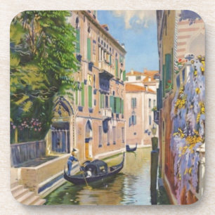 Grand Canal Gondolas Venice Italië Reis Bier Onderzetter