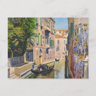  Grand Canal Gondolas Venice Italië Reis Briefkaart