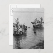 Grand Canal in Soo-chow China Briefkaart (Voorkant / Achterkant)