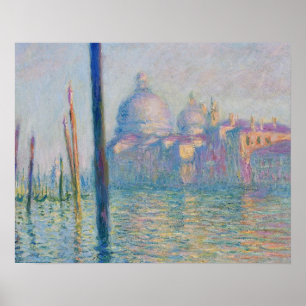 Grand Canal Monet Venetië Italië Klassiek schilder Poster