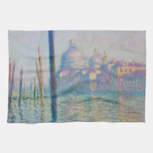 Grand Canal Monet Venetië Italië Klassiek schilder Theedoek