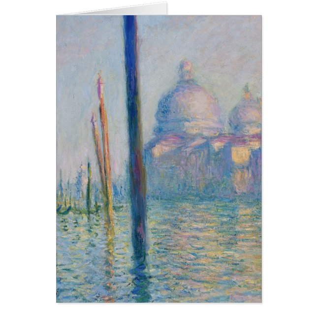 Grand Canal Monet Venise Italie Peinture classique (Devant)