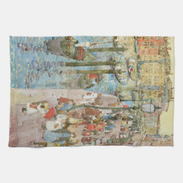 Grand Canal, Venetië, door Maurice Prendergast Theedoek