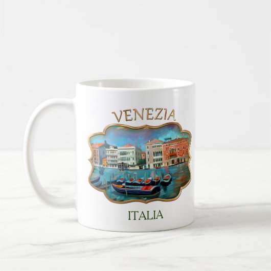 Grand Canal - Venise, Italie Café Mug (Gauche)