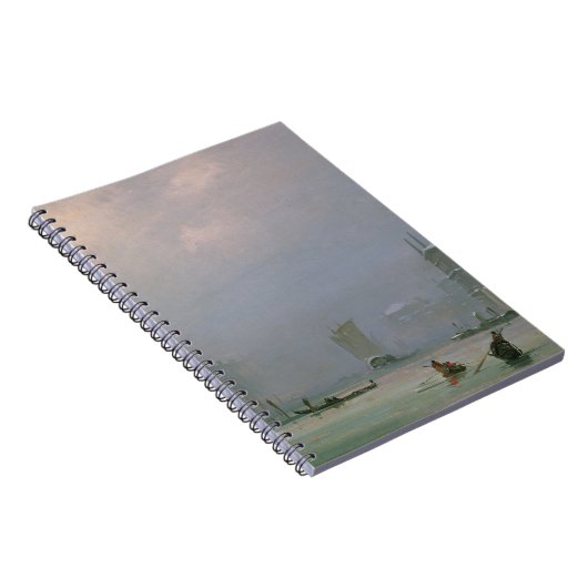 Grand Canal with Snow and Ice, 1849 Notitieboek (Rechterzijde)