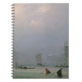 Grand Canal with Snow and Ice, 1849 Notitieboek (Voorkant)