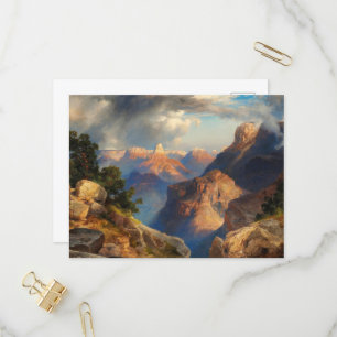 Grand Canyon, 1912, door Thomas Moran Uitnodiging Briefkaart