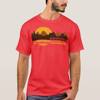 Grand Canyon 70s Stijl Toeristisch Souvenir T-shirt