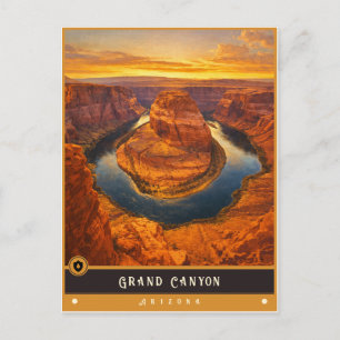 Grand Canyon Arizona Carte Postale Ancienne