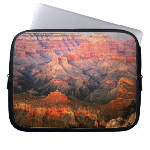 Grand Canyon, Arizona gestileerde zonsondergang Laptop Sleeve